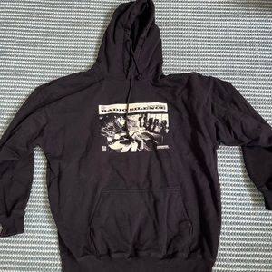 PacSun Black Graphic Hoodie, Size M